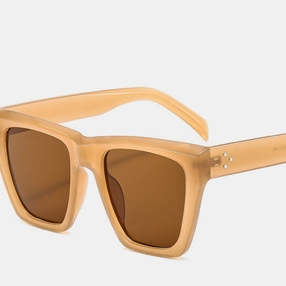 Polycarbonate Frame Square Sunglasses